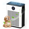 Air Purifiers,FRESHDEW Air Purifiers for Home Up to 2300ft² With Washable Filters Double-sided Air Inlet, Air Quality and Light Sensors,H13 HEPA Filter Air Purifier for Bedroom,Pets with Timer 22dB