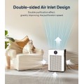 Air Purifier,FRESHDEW Air Purifiers for Home Up to 2300ft² With Smart WiFi,Air Quality and Sensors,Washable Filters Double-sided Air Inlet,H13 HEPA Filter Air Purifier for Bedroom,Pets with Timer 22dB